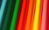 Colorful Line Of Pencils